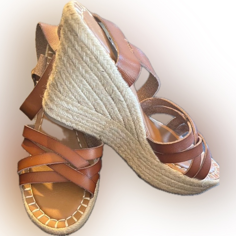 American Eagle Espadrilles Wedge Size 8